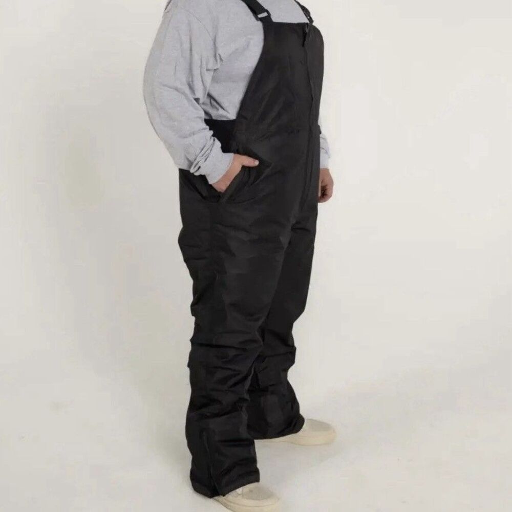 PACIFIC TRAIL Inside Edge Overalls Pants Water Resist Ski Winter Pants Men Sz XL